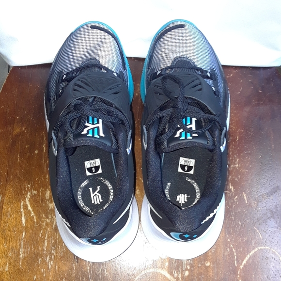 Nike Kyrie Low 3 'Moon' Black/Blue CJ1286-001 Basketball Shoes Men's Size 9 - Picture 7 of 15